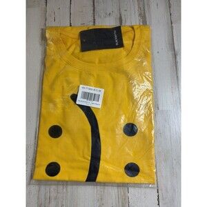 Women’s Crew Neck Short Sleeve T-Shirt M Butter Yellow Funny Dopamine